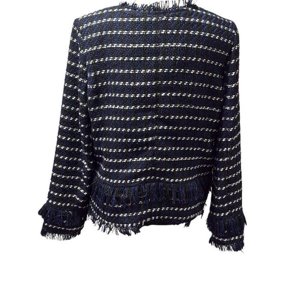 NWOT Halogen raw edge tweed jacket - Picture 3 of 10